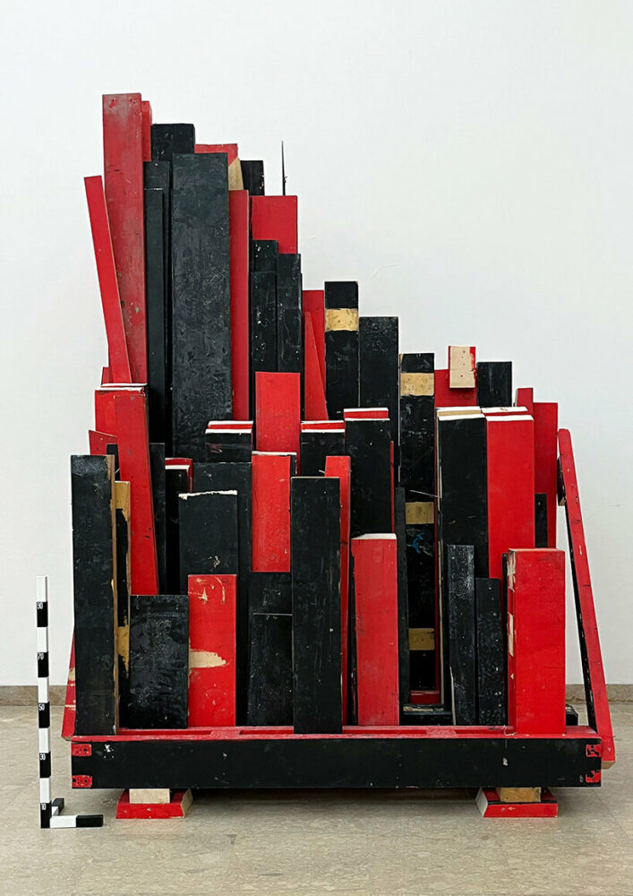 leftover material from Chile Pavilion at Biennale Arte 2022