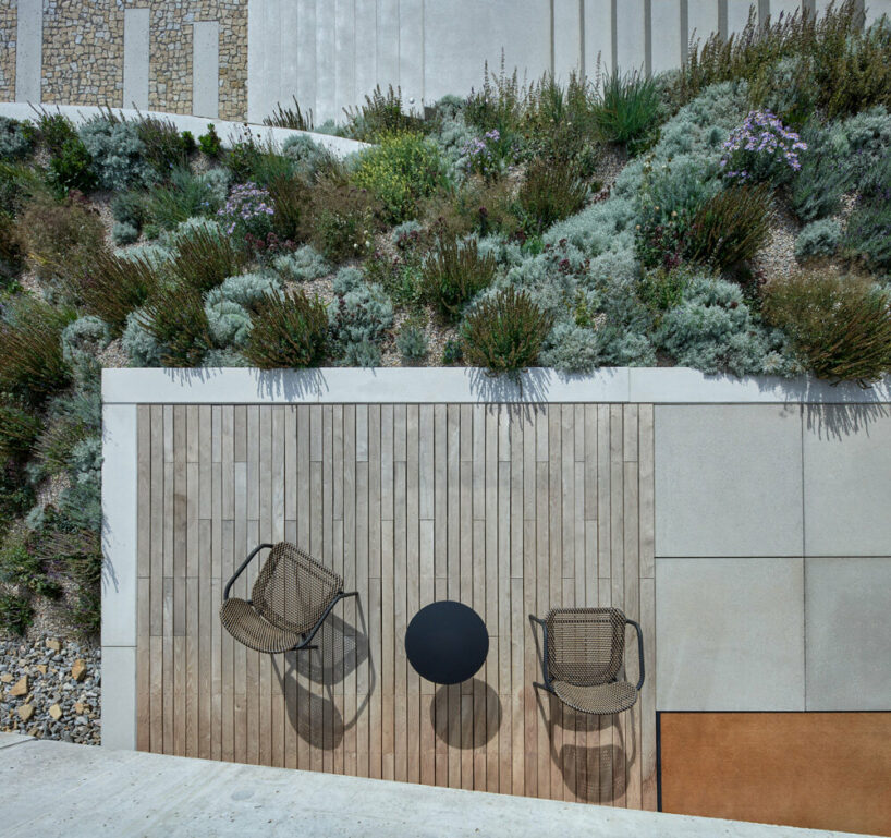 gurdau winery emerges as a ripple in the undulating landscape of kurdějov in czech republic