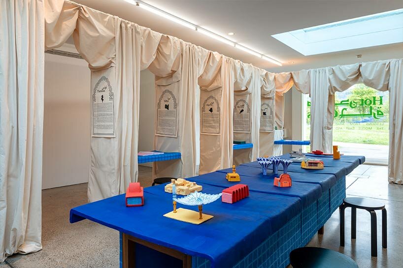 installation view, 'Hot Cities: Lessons from Arab Architecture' © Vitra Design Museum © Rashid & Ahmed bin Shabib photo: Bettina Matthiessen