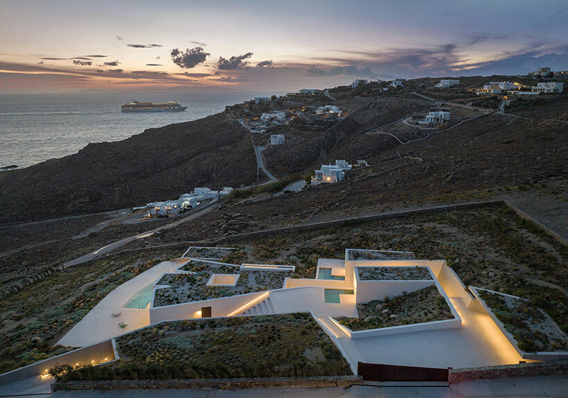 interview: A31 carves arid mykonian landscape with subterranean latypi residence in greece