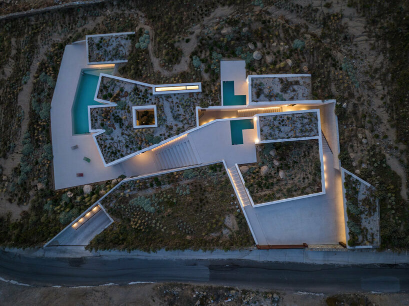 interview: A31 carves arid mykonian landscape with subterranean latypi residence in greece