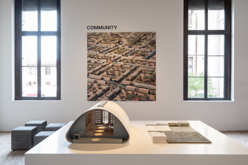 interview: norman foster & holcim explore global refugee crisis with essential homes prototype in venice