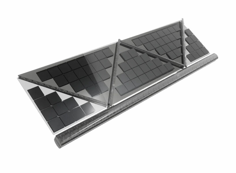 foldable origami solar panels power up appliances and vehicles for portable off-grid charging