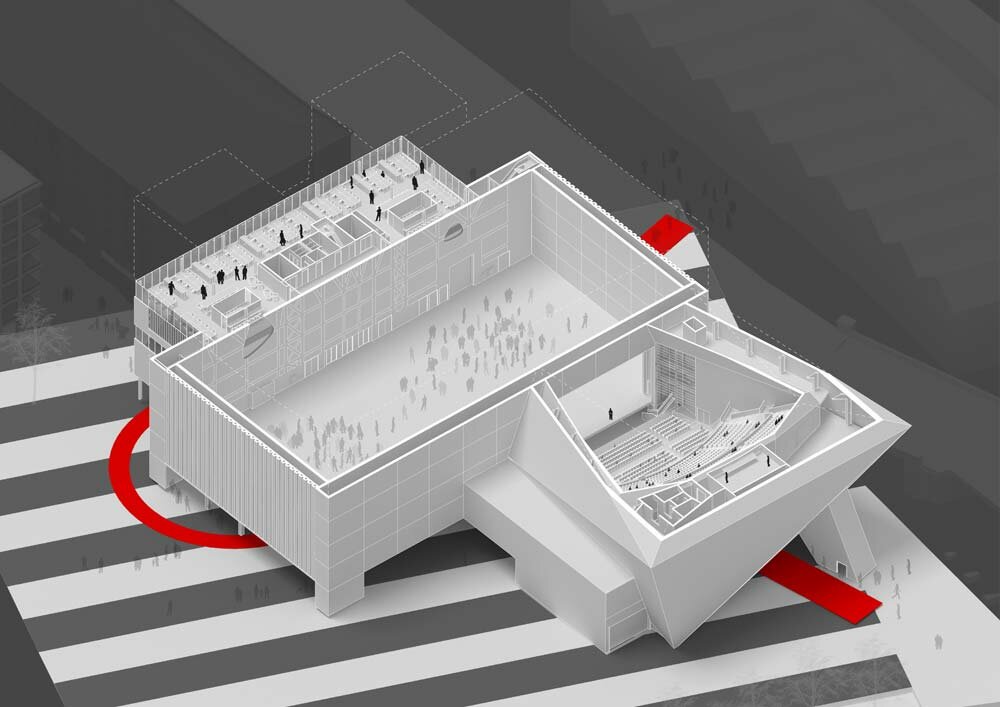 OMA, The Factory, image by OMA