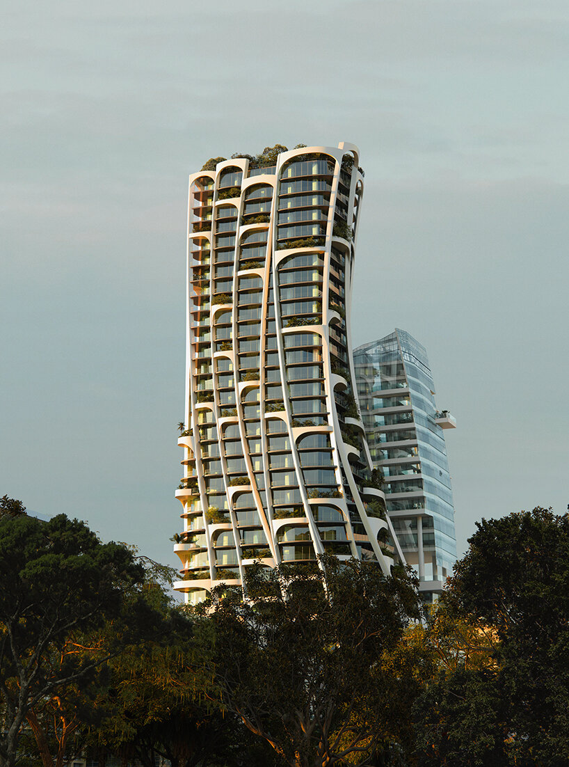 MAD architects lands in south america with its warping, mixed-use 'qondesa' complex - 3