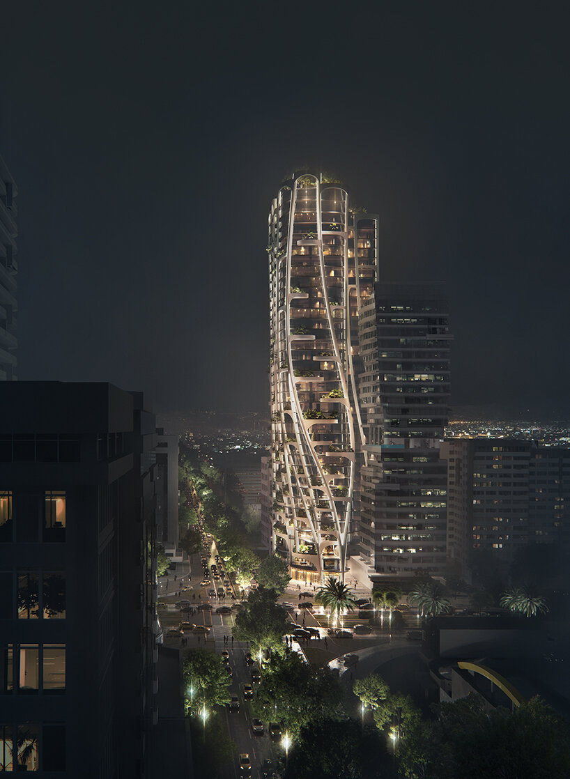 MAD architects lands in south america with its warping, mixed-use 'qondesa' complex - 6