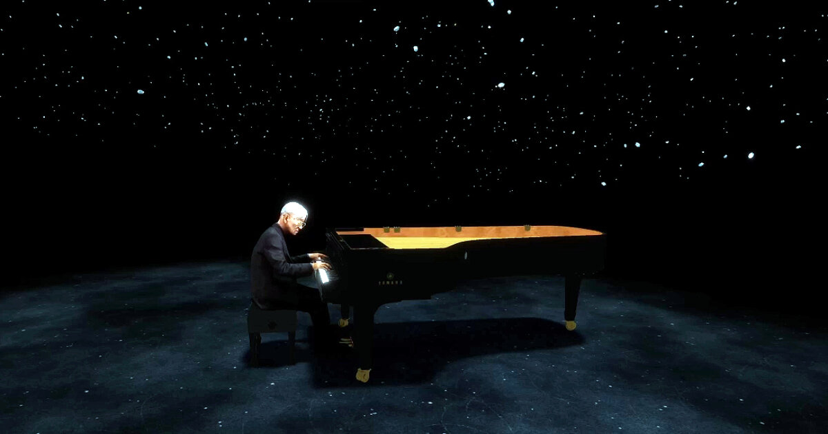 in the shed, ryuichi sakamoto comes back to life through mixed
