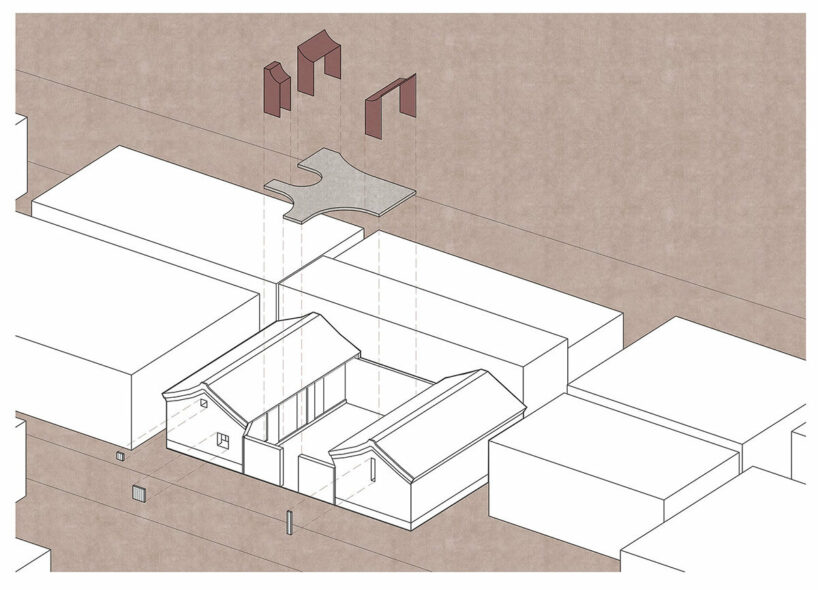 atelier d’more revives traditional beijing architecture with playful intervention
