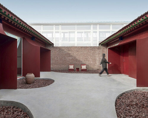atelier d'more revives traditional beijing architecture with playful intervention