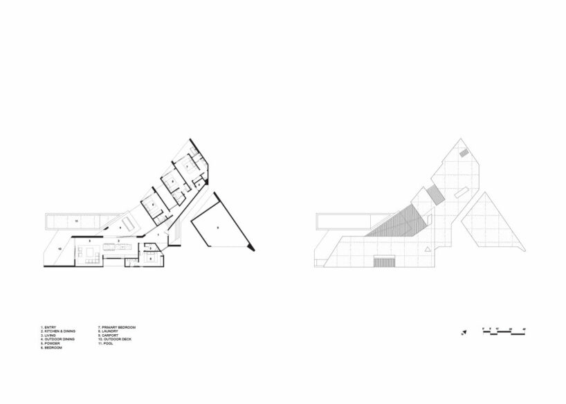 floor plan, roof plan