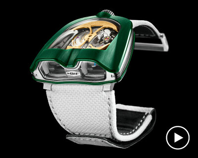MB&F's HM8 mark 2 timepiece takes its luxurious hypercar style from porsche 918 spyder