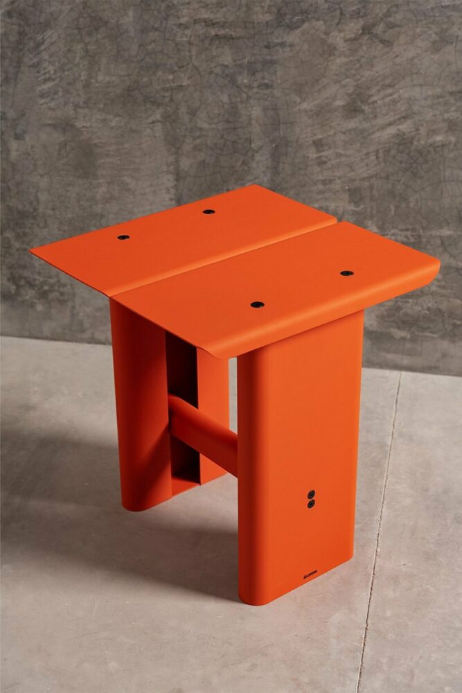 ÁLBUM furniture collection by mexa design fuses industrial and digital manufacturing