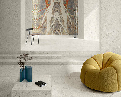 ariostea's fragmenta expands boundaries of porcelain surfaces for the design world