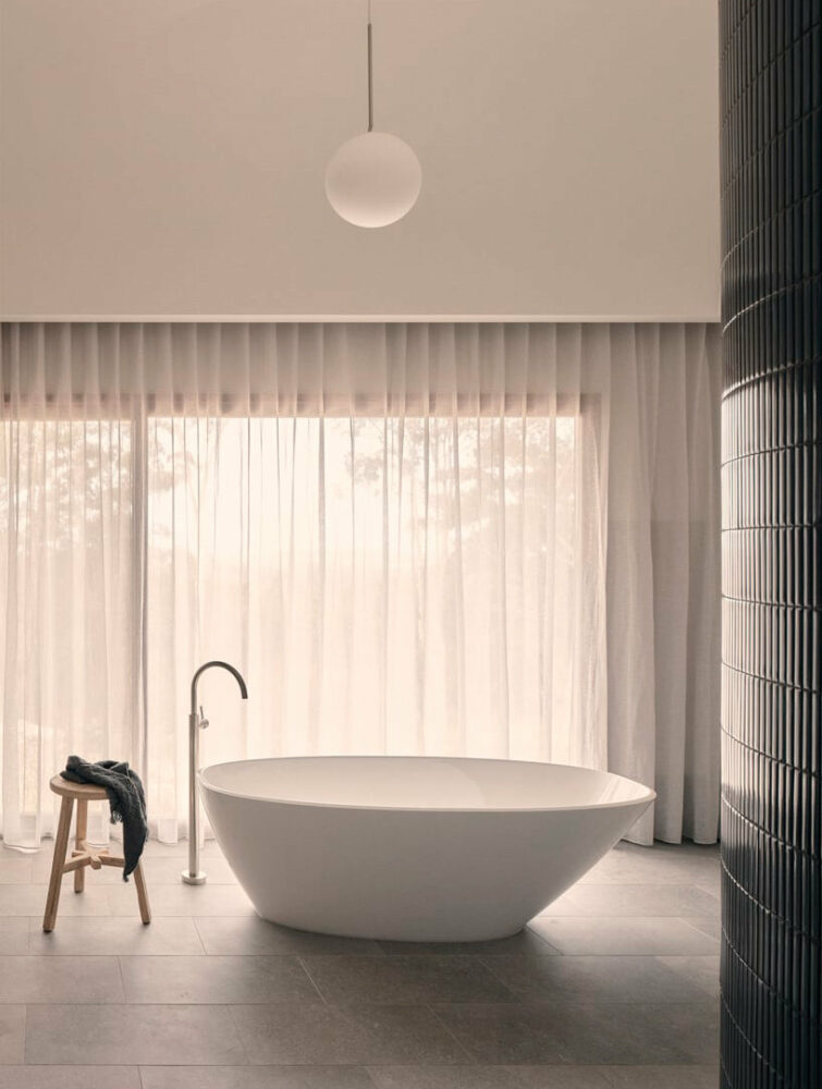 bathroom with japanese inax tile interior
