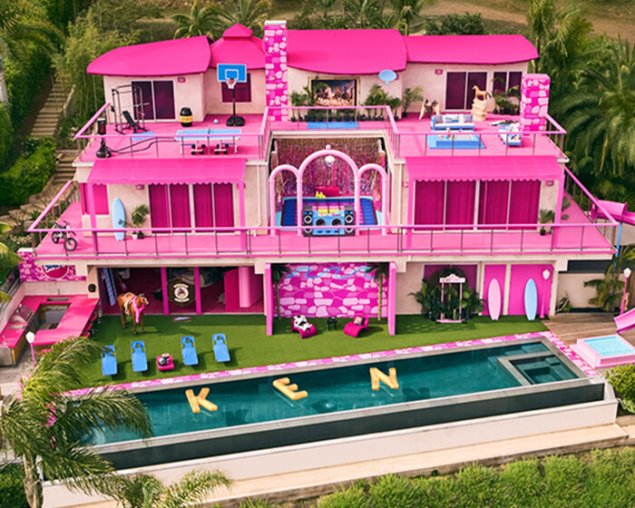 barbie's iconic malibu dreamhouse is back on airbnb after all-pink makeover