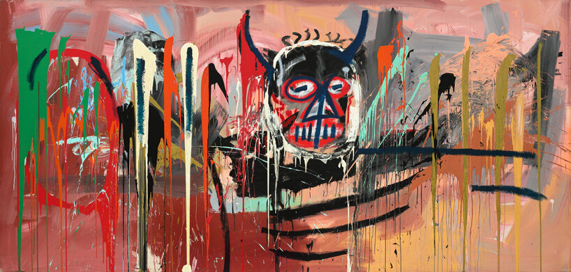 UNTITLED (DEVIL), 1982 Acrylic and spray paint on canvas, 238.7 x 500.4 cm Private Collection © Estate of Jean-Michel Basquiat. Licensed by Artestar, New York Photo: © 2023 Phillips Auctioneers LLC. All Rights Reserved
