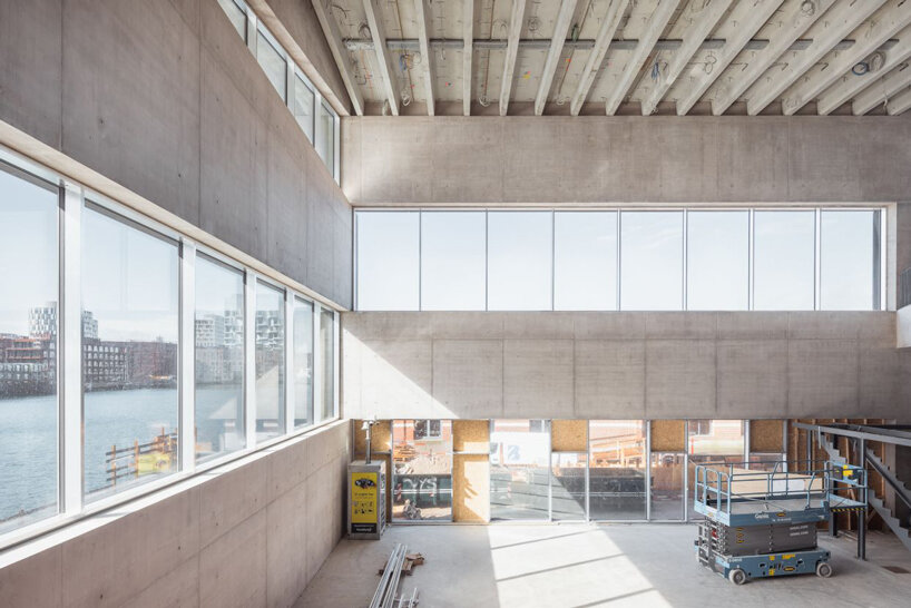 sneak peek into BIG/bjarke ingels’ new HQ in copenhagen, set for completion this fall