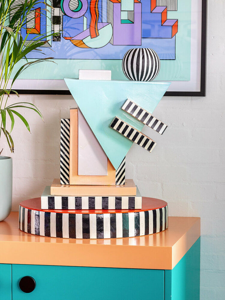 displaying the designer's work