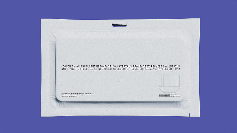 you may soon be able to carry your sofa around with IKEA's 10kg 'couch in an envelope'