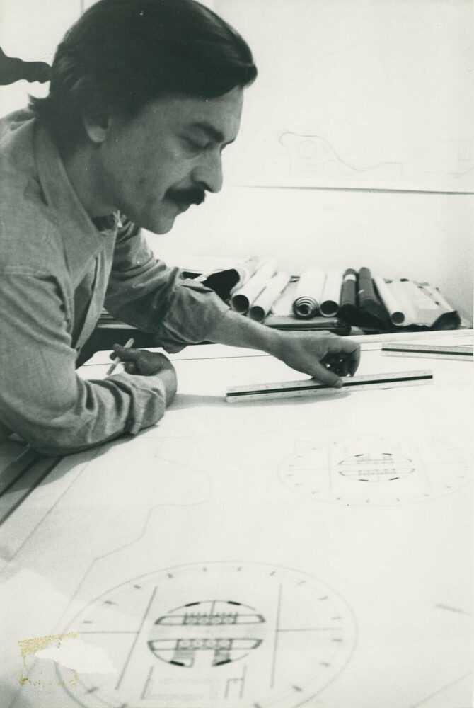 portrait of the late Brazilian architect | photo @ Unknown author/Casa da Arquitectura Archive