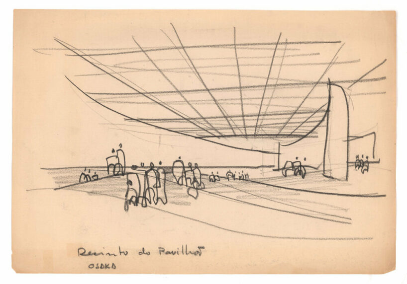 drawing @ Paulo Mendes da Rocha / Casa da Arquitectura Archive