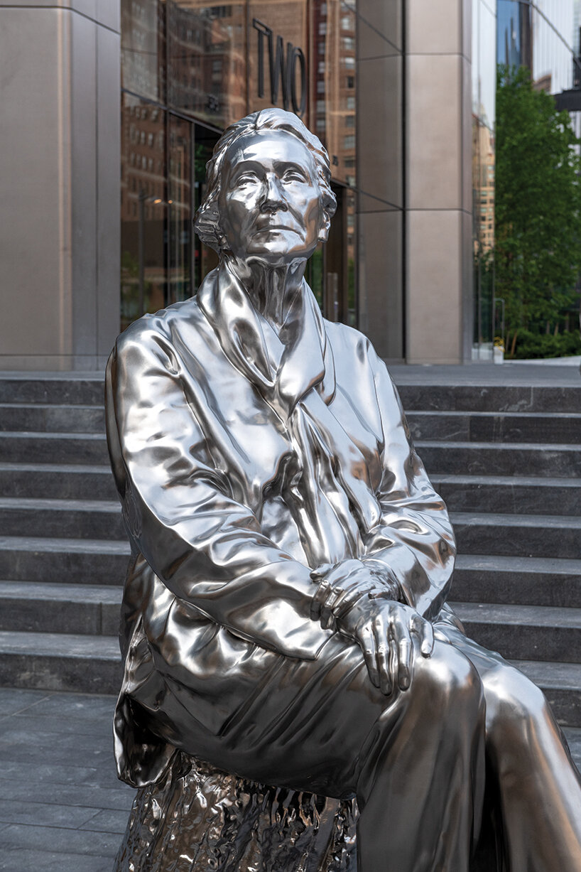 charles ray's new public sculpture in manhattan imagines adam and eve in their old age