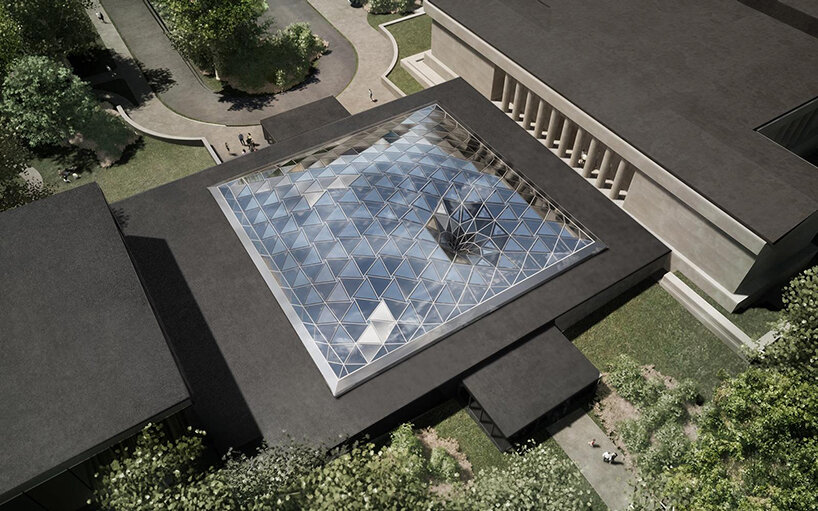 olafur eliasson's 'common sky' complements buffalo AKG art museum renewal by OMA