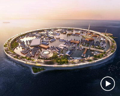 can this floating and smart healthcare city in japan turn oceans into a new economic zone?