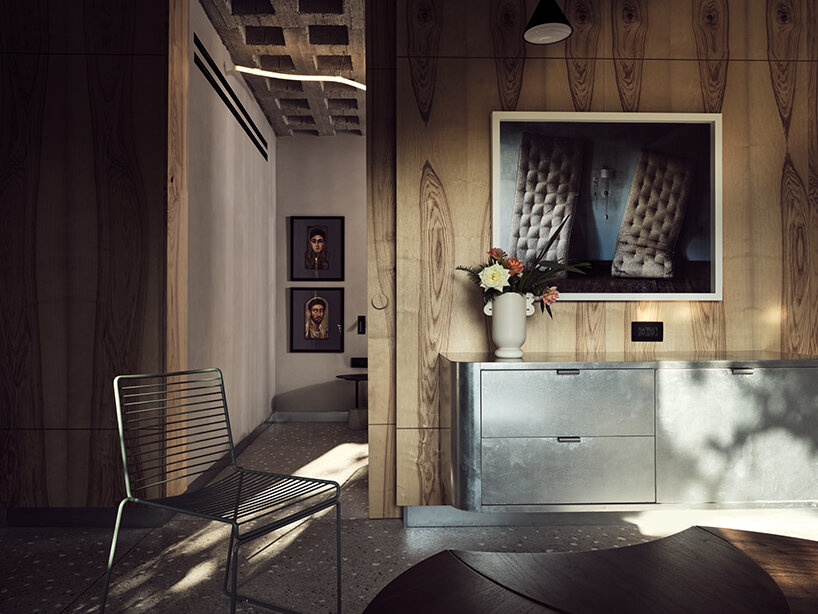 handcrafted, cave-like surfaces engulf ekies all senses resort’s redesigned suites in greece