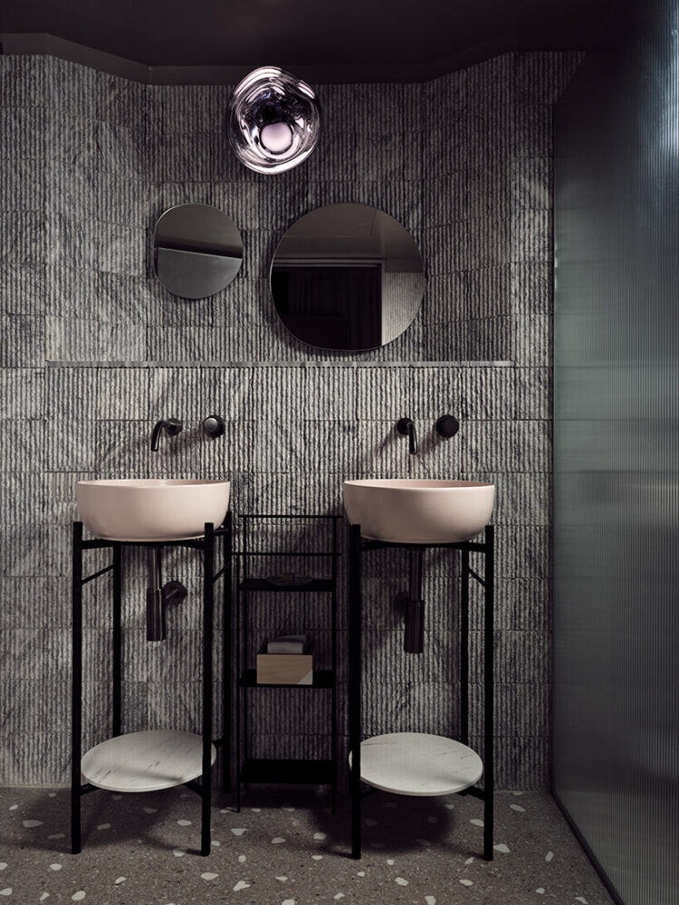 handcrafted, cave-like surfaces engulf ekies all senses resort’s redesigned suites in greece