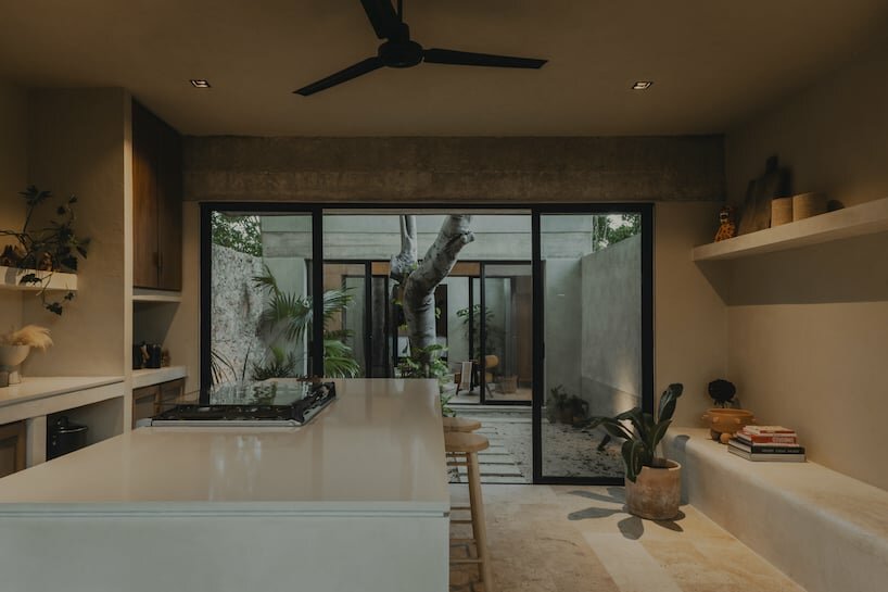 the kitchen is the social center of the house