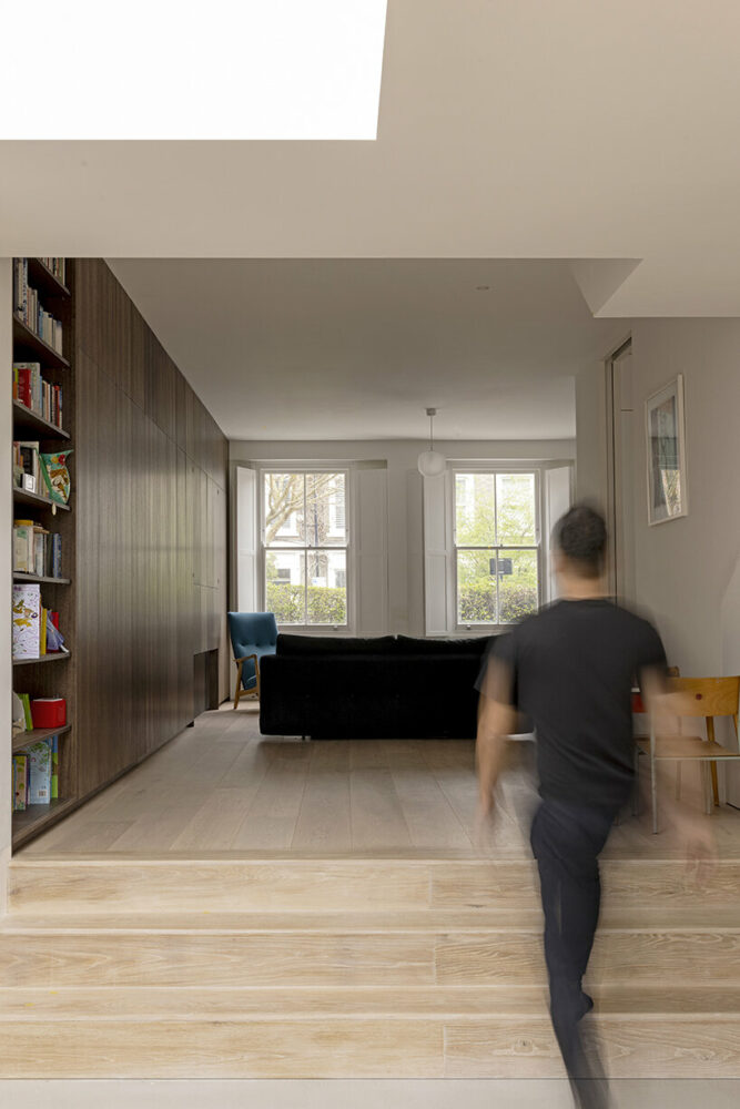 ampuero yutronic strips back victorian house to create bright + spacious dwelling in london