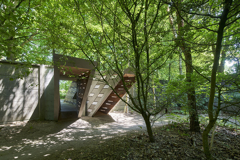 frank havermans’ H3H biënnale pavilion links visitors to century-old monastery garden