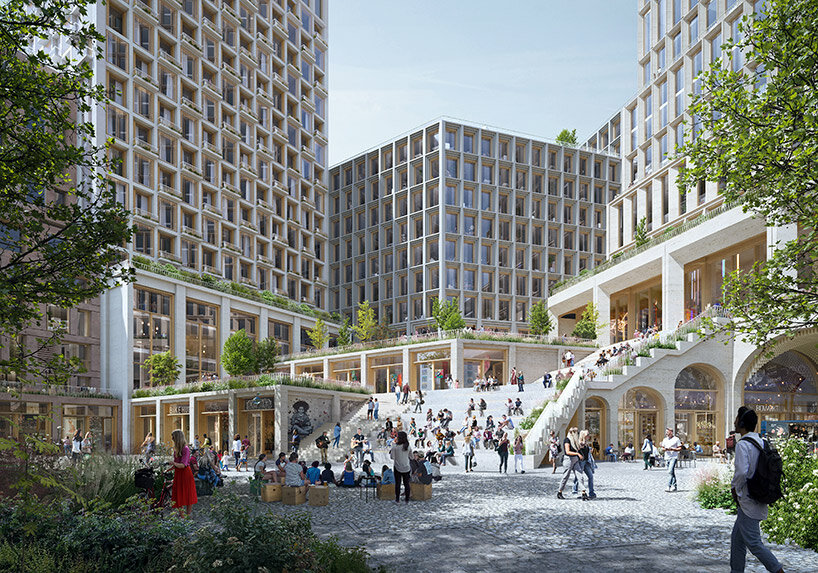 henning larsen ku'lturhof berlin