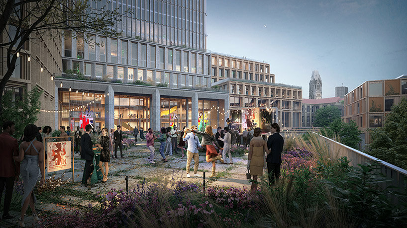 henning larsen ku'lturhof berlin