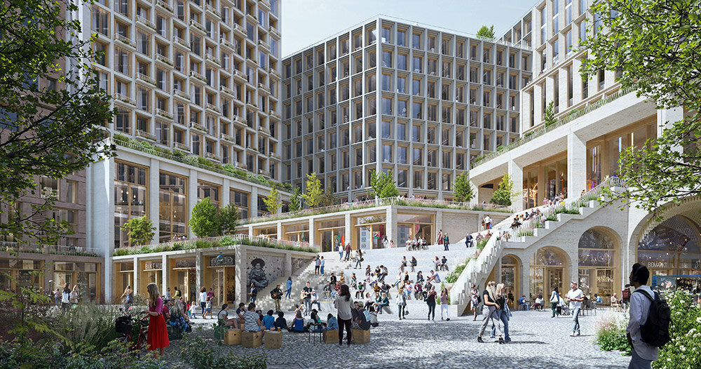 henning larsen to add to berlin's urban tapestry with 'ku'lturhof