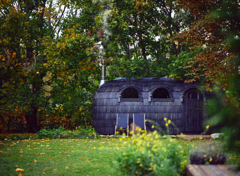 wooden igloo saunas iglucraft iglusauna