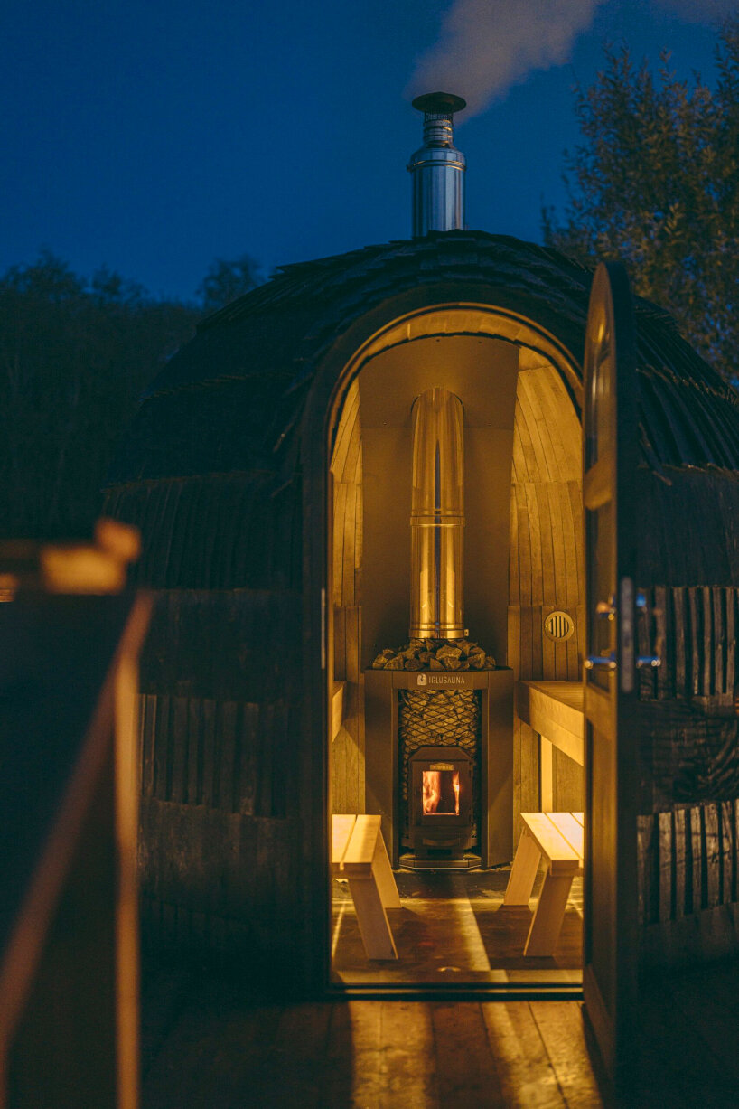 wooden igloo saunas iglucraft iglusauna