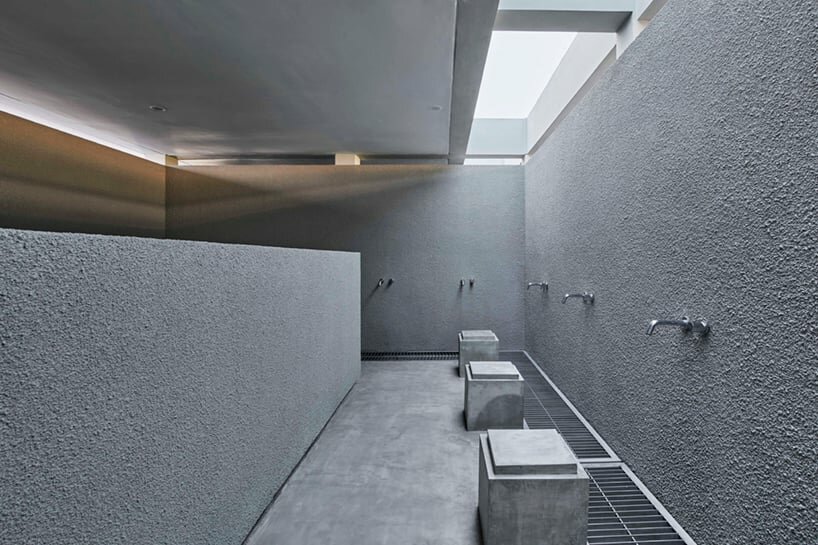 Wudhu area is dedicated to cleansing ritual/ablution before praying