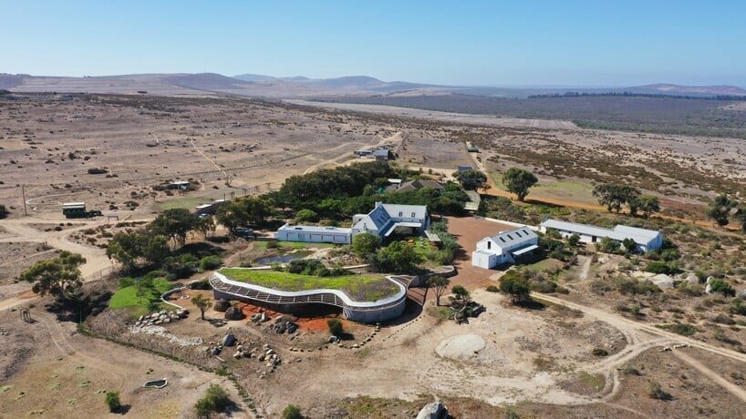 aerial View of !Khwa ttu San Heritage Centre within its context