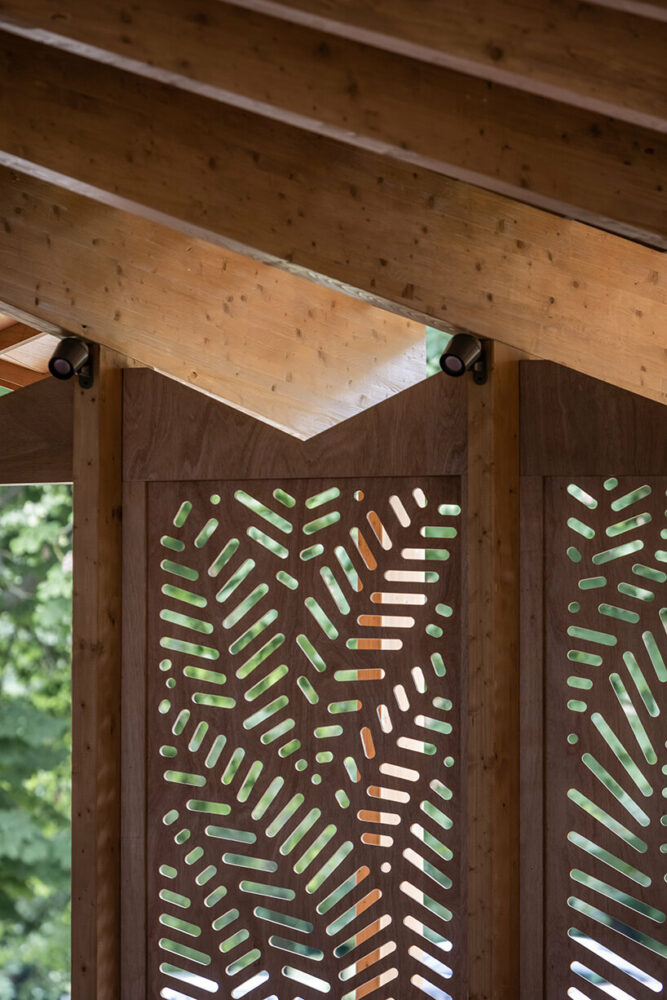 an exclusive look inside lina ghotmeh’s serpentine pavilion through the lens of ste murray