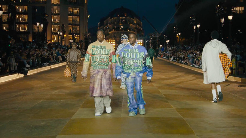 Pharrell William Makes his Louis Vuitton Debut for SS24 on Pont
