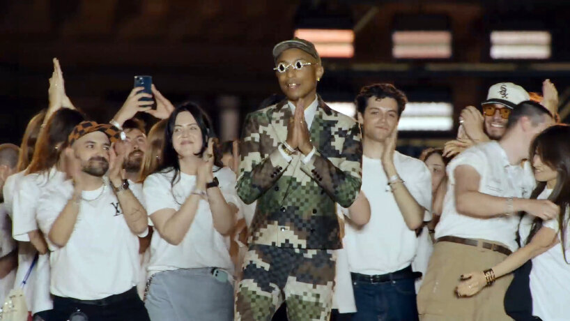 pharrell williams louis vuitton ss24 debut 