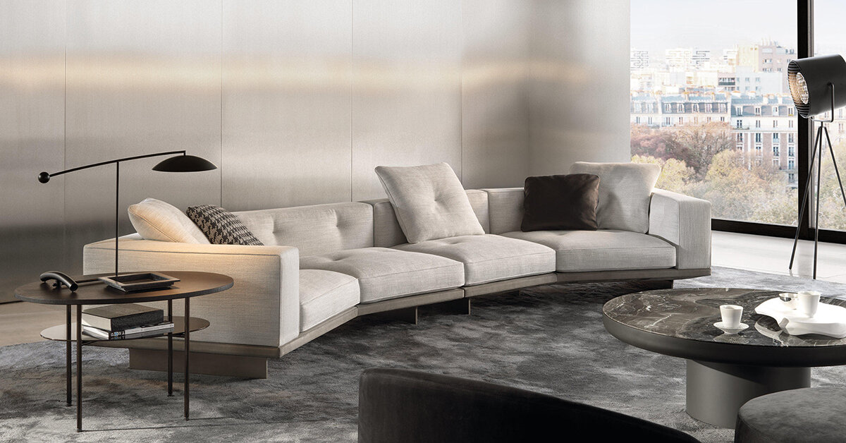 minotti harmonizes indoor-outdoor synergy with 2023 collection