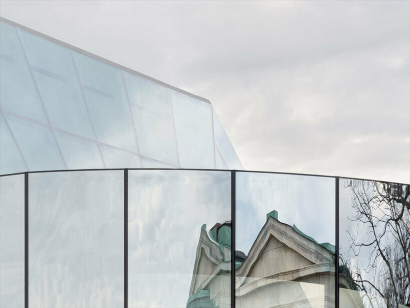 OMA’s buffalo AKG art museum opens, inviting the public under its transparent facade