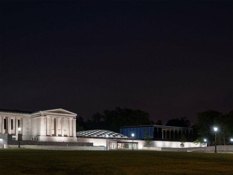 OMA’s buffalo AKG art museum opens, inviting the public under its transparent facade