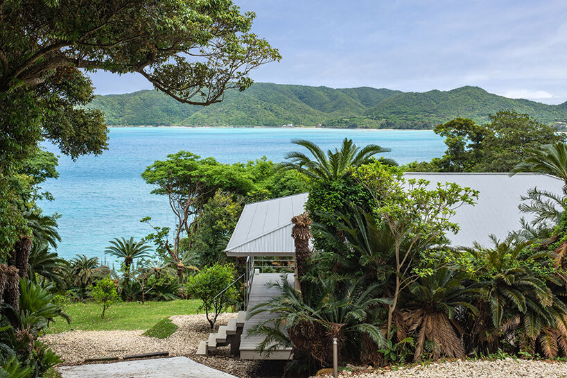 Villa Ryukyu Sotetsu nestled on a secluded hill