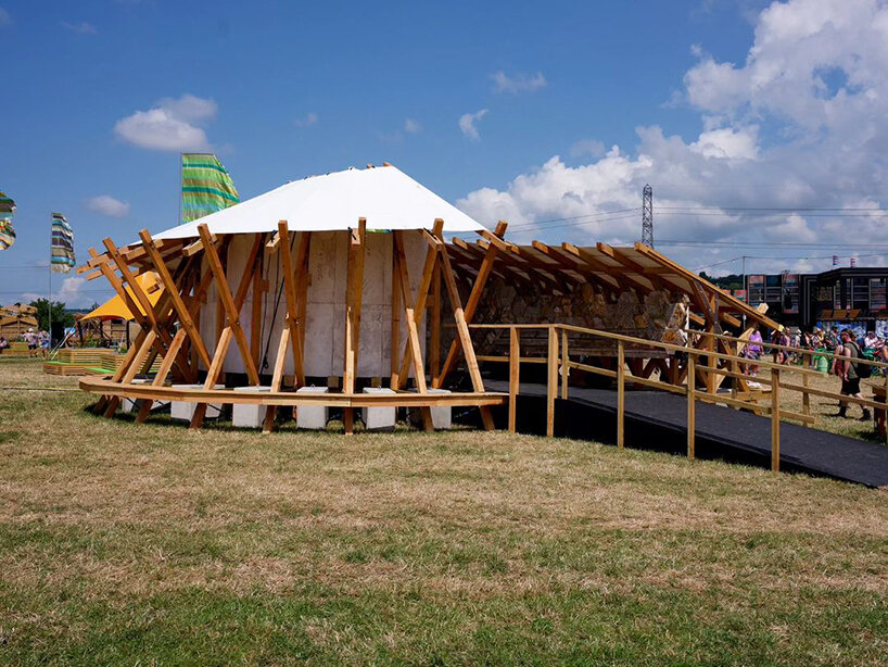 mycelium architecture designboom