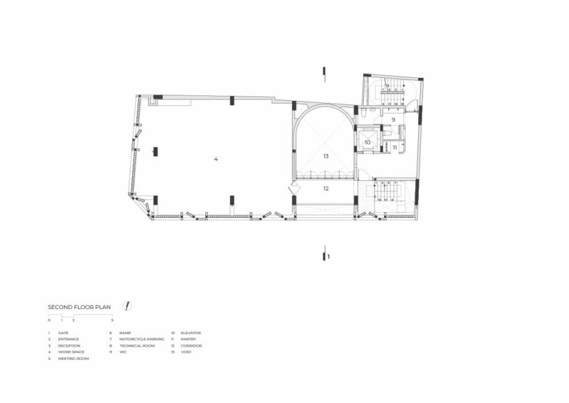 second floor plan