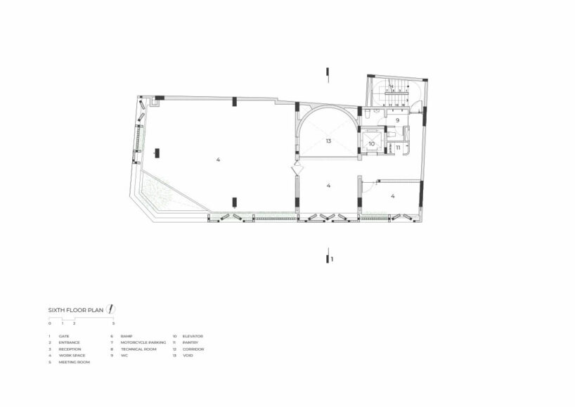 sixth floor plan